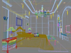 livingroom 008 Modello 3D