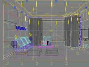 livingroom 004 3D Model