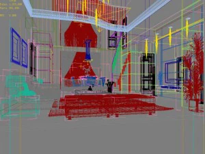 livingroom 011 3D Model