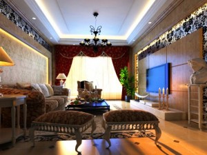 livingroom 006 Model 3D