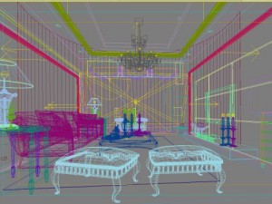livingroom 006 Modello 3D
