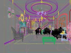 livingroom 013 Modelo 3D