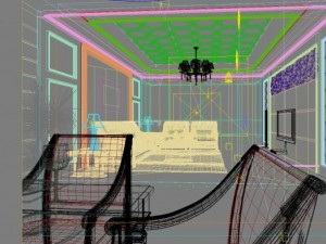 livingroom 016 3D Модель