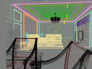 livingroom 016 3D Model
