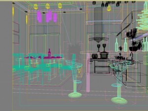 livingroom 020 Modello 3D