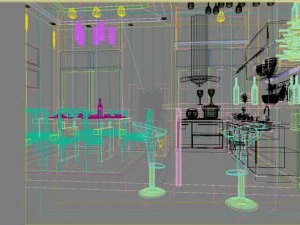livingroom 020 3D Model