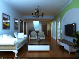 livingroom 028 Model 3D