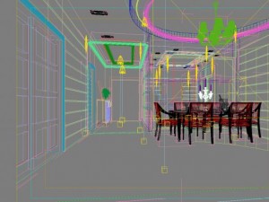 livingroom 017 3D 模型