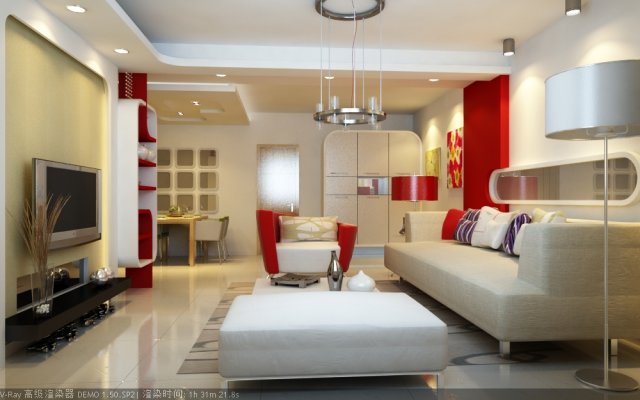 livingroom 033 Modèle 3D .c4d .max .obj .3ds .fbx .stl .blend 