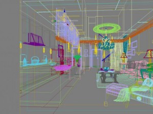 livingroom 037 3D Model