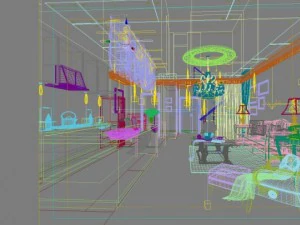 livingroom 037 3D Model