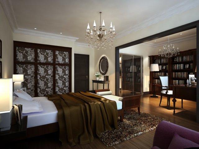 livingroom 048 3D 모델 .c4d .max .obj .3ds .fbx .stl .blend 
