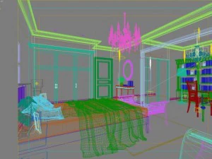 livingroom 048 3D Model