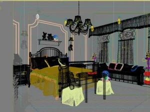 livingroom 044 3D Model