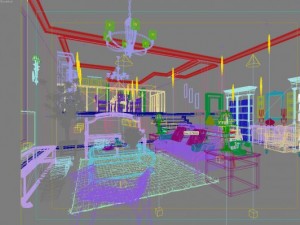 livingroom 045 Modelo 3D