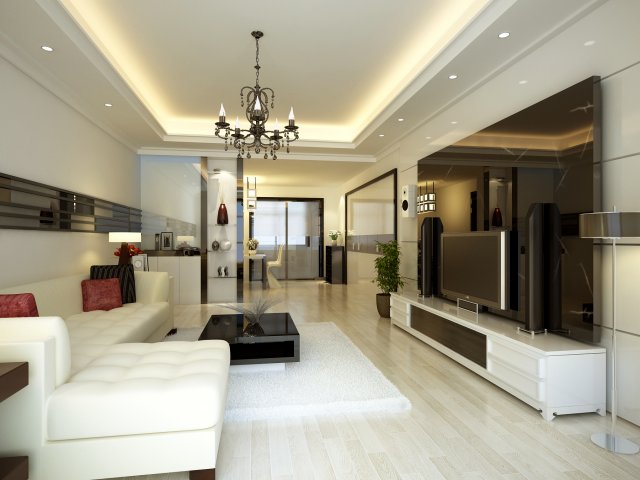 livingroom 049 3D Model .c4d .max .obj .3ds .fbx .stl .blend 