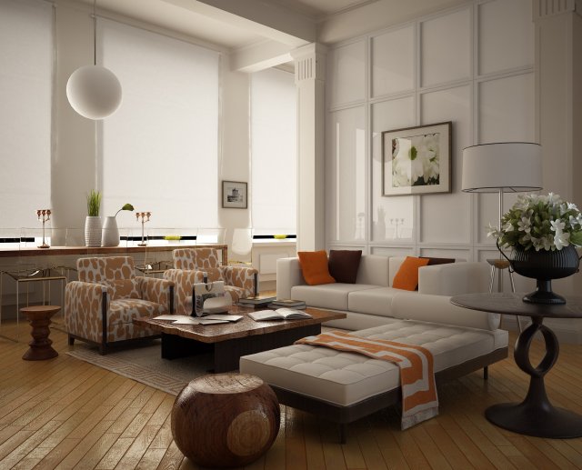 livingroom 038 3Dモデル .c4d .max .obj .3ds .fbx .stl .blend 