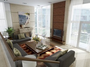 livingroom 042 Model 3D