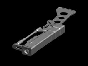 laser rifle Modello 3D