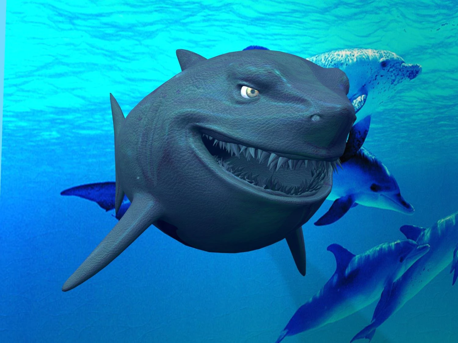 shark 3D Model .c4d .max .obj .3ds .fbx .stl .blend