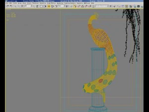 peacock 3D Model