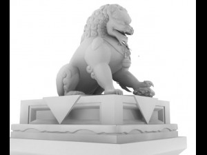 lion 2 3Dモデル