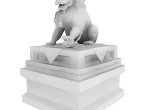 lion 2 3Dモデル