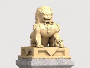 lion 3 3D Model
