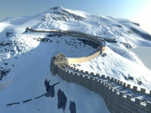 the great wall 3D Модель