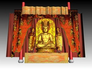 Buddha 5 3D Modell