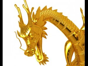 дракон 001 3D Модель