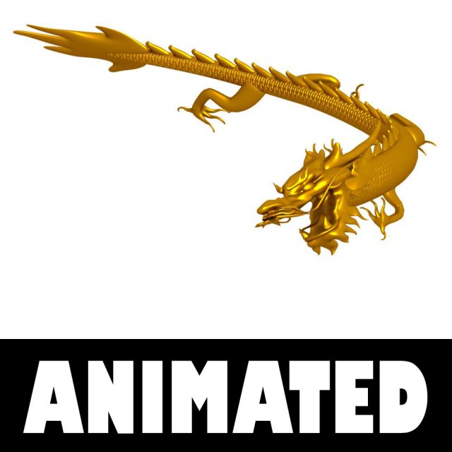 dragon 009 Modello 3D .c4d .max .obj .3ds .fbx .stl .blend