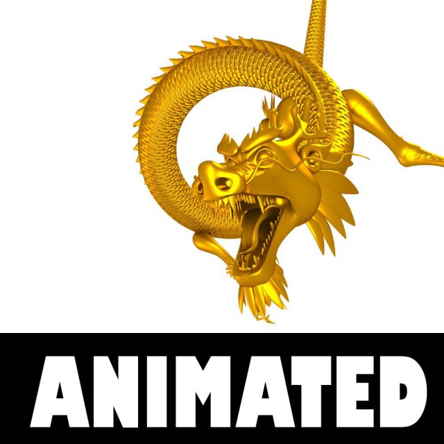 dragon 010 3D 모델 .c4d .max .obj .3ds .fbx .stl .blend 