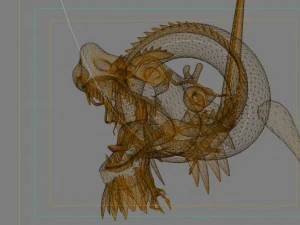 dragon 010 3D Model