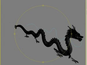 ドラゴン013 3Dモデル