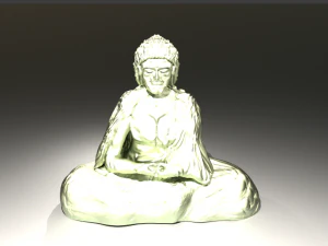 statuette of buddha 3D Print Model