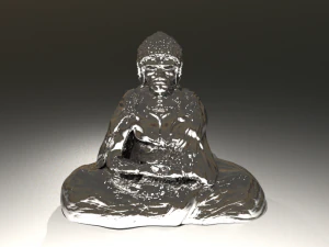 statuette of buddha 3D Print Model