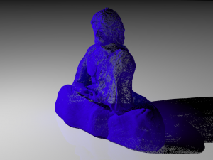 statuette of buddha 3D Print Model