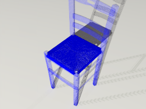traditional chair from the greek islands 3D Model