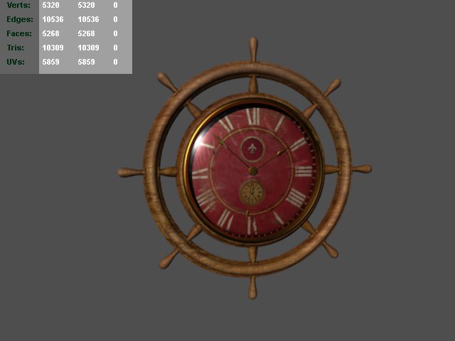 clock 3D 模型 .c4d .max .obj .3ds .fbx .stl .blend 