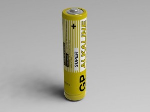 battery gp 3D 모델