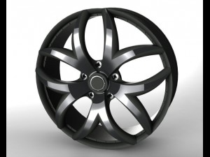 racing whell Model 3D