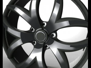racing whell 3D Model