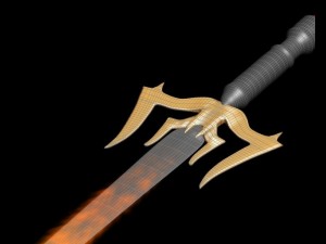 sword fameburger 3D Model