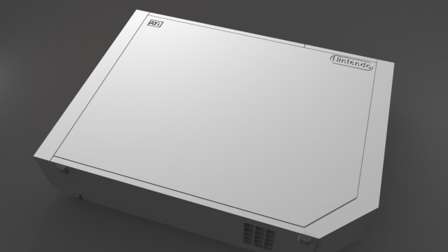 wii console 3D Model .c4d .max .obj .3ds .fbx .stl .blend 