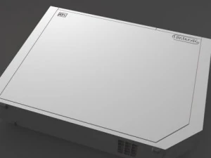 Wii 콘솔 3D 모델