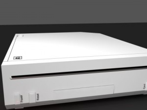 wii console 3D Model