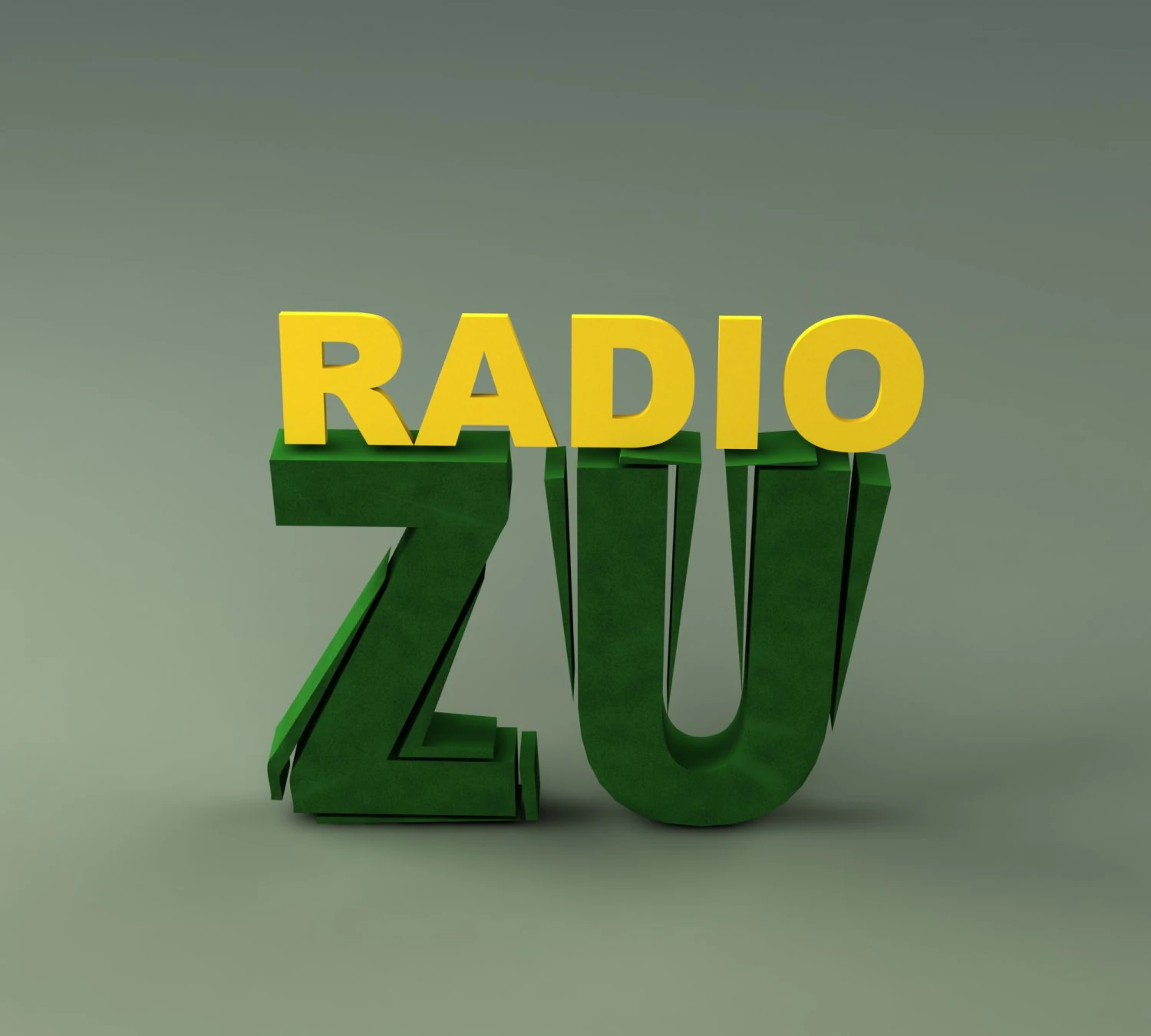 radio zu logo 3D Model .c4d .max .obj .3ds .fbx .stl .blend 