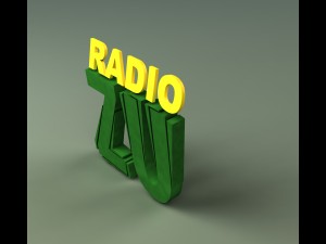 radio zu logo 3D Модель