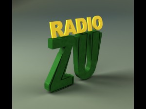 radio zu logo 3D Модель